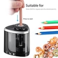 thumbnail image 4 of Electric Pencil Sharpener,Kids Friendly Electric & Battery Operated Pencil Sharpener Automated Cordless Sharpener for School, Home, Office, Classroom & More, 4 of 9