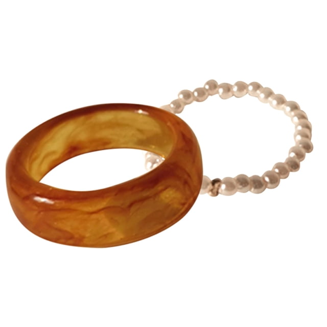 Girls Knuckle Ring Plastic 2PCS All-match Joint Ring Finger Ring for Women