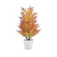 thumbnail image 3 of Feltree Simulation Christmas Small Pinaster Cedar Tree Artificial Pinaster Cedar Leaf Simulation Green Bonsai Living Room Potted Ornaments, 3 of 8