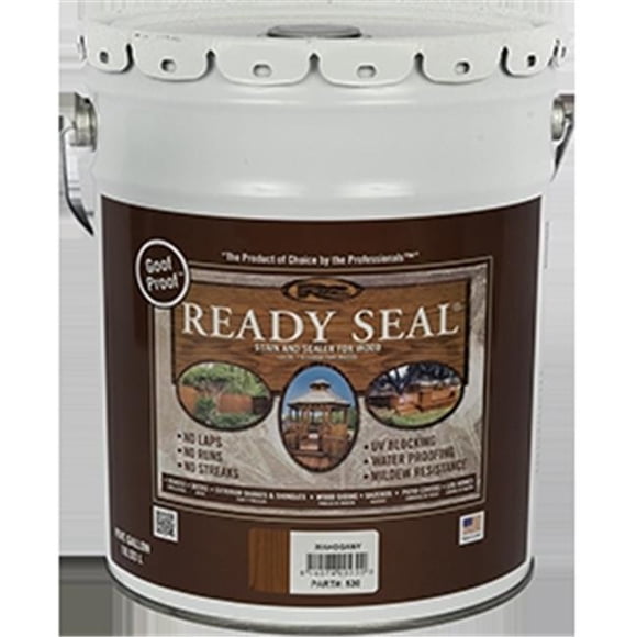 Ready Seal 816078005300 530 5g Stain & Sealer for Wood - Mahogany