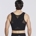 thumbnail image 1 of Baohd Men Chest Shape Vests Male Control Breast Gynecomastia Professional Tank Top Correct Corset Compressing Compression No.1, 1 of 8