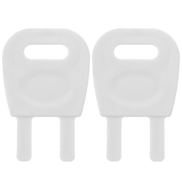 2 Pcs Rouleau Distributeur de Papier Clé Rouleau Distributeur de Papier Hygiénique Distributeur de Clés Clé de Remplacement