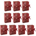 thumbnail image 1 of 10Pcs Book Shape Gifts Package Box Clear Print Paper Wedding Favor Present Package Box for Birthday, 1 of 8
