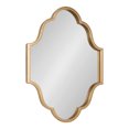 thumbnail image 1 of Kate and Laurel Rowla Modern Scalloped Wall Mirror, 18 x 24, Gold, Glam Decorative Mirror with Unique Shape, 1 of 1