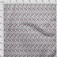 thumbnail image 3 of oneOone Cotton Poplin Fabric Leaves & Floral Block Printed Craft Fabric BTY 56 Inch Wide, 3 of 4