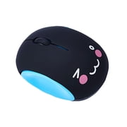 EGNMCR Mouse, Gaming Mouse Rechargeable Wireless Mouse Bun Maruko Cute Boys And Girls Small Wireless Mute Mouse input device