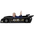 thumbnail image 3 of Delta Children Grand Prix Race Car Toddler & Twin Bed - BLACK, 3 of 5