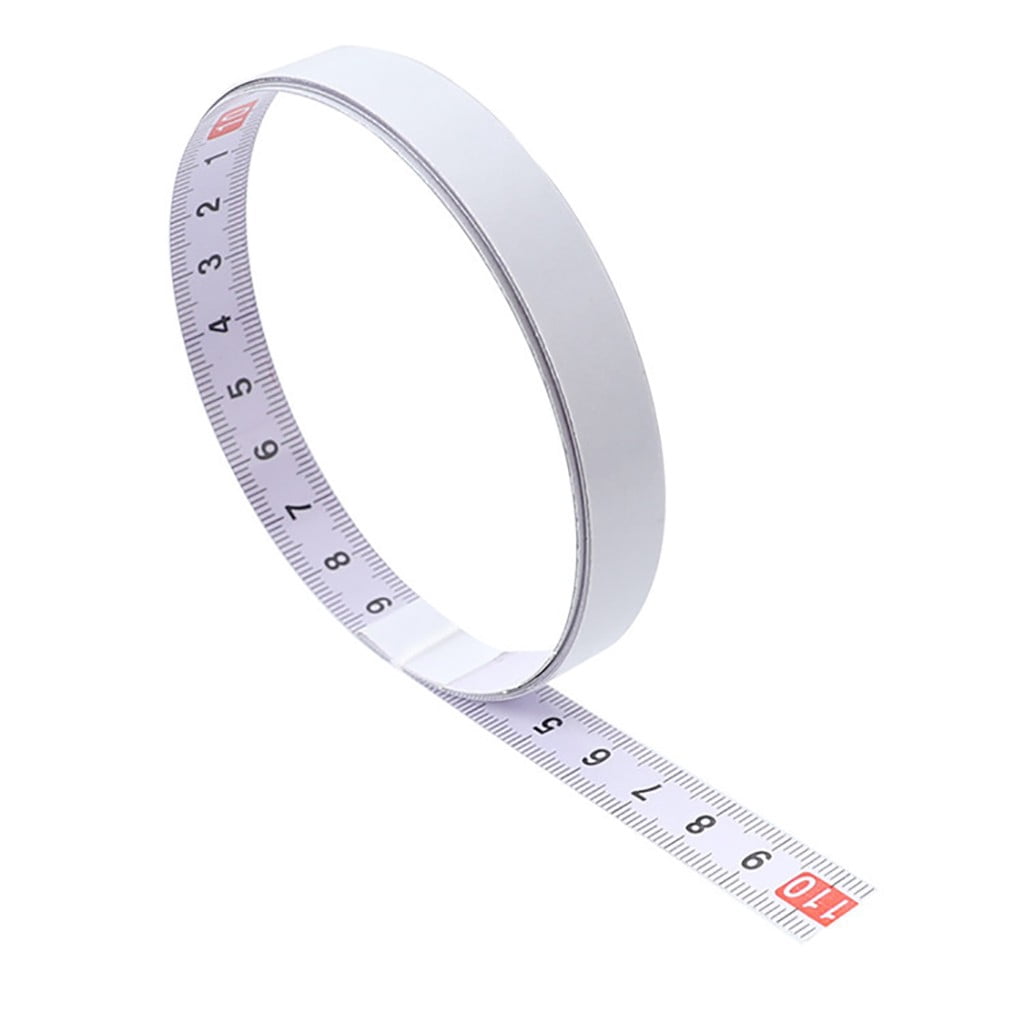 Rbaofujie 1/2/3/5 M Self-Adhesive Measuring Tape Tape Measure Tape Measurements
