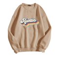 thumbnail image 1 of MesaSe Womens Casual Manches Longues Graphiques Tee-Shirts Sweat-Shirts Col Rond Pulls pour les Femmes, 1 of 2