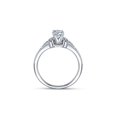 thumbnail image 2 of 1/2ct Vintage Diamond Engagement Ring 14K White Gold, 2 of 3