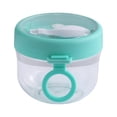 thumbnail image 1 of Glass&Bottle Overnight Oats Jars Cereal Milk Container Leak Proof Oatmeal Jars Yogurt Containers With Lids To Go Storage, 1 of 4