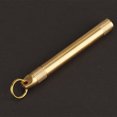 thumbnail image 4 of Pill Bottle,Brass Pill Bottle Holder Toothpick Compartment Pill Box Tried and Trusted, 4 of 11