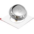 thumbnail image 2 of Miangastore Washbasin Plugs Bathtub Drain Plug Stainless Steel 1Set 3.5In, 2 of 8
