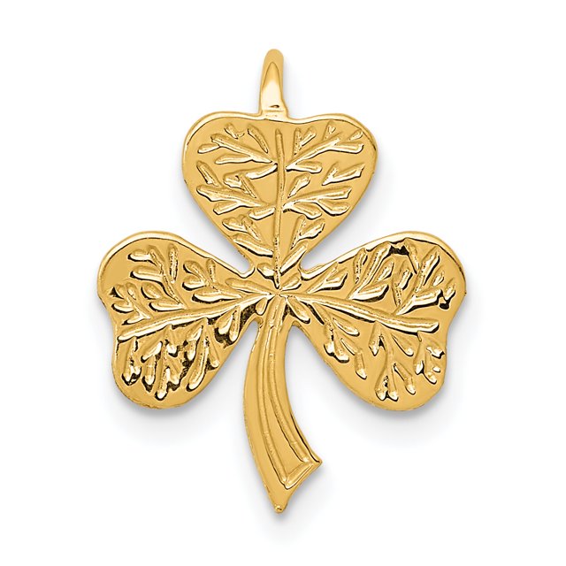 Chaîne Coulissante Trèfle en Or Jaune 14K