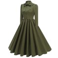 thumbnail image 4 of FcBaudy Robes de Soirée, Robes d'Été pour Femmes, Robes pour Femmes Européennes et Col Rond Dentelle Sans Manches Robe Cocktail d'Halloween Robe de Soirée Robe Femme, 4 of 7