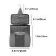 thumbnail image 3 of XYAIYT Portable Mesh Shower Tote Bag with Large Capacity for Hanging Toiletries and Organizing Outdoor Camping Bathing Quick Dry Lightweight Storage Solution for Gym Beach Trips, 3 of 6