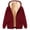 Wine/jackets for women sherpa, variant on aohooy Fleece Jacket Women Zip Up Hoodie Sherpa Lined Jackets Casual Warm Oversized Sweatshirts Jackets Winter Coat with Pockets 2025 Black,S