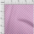 thumbnail image 2 of oneOone Cotton Poplin Fuschia Pink Fabric Geometric Craft Projects Decor Fabric Printed by The Yard 42 Inch Wide, 2 of 4