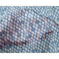 thumbnail image 5 of oneOone Silk Tabby Medium Blue Fabric Ikat Craft Projects Decor Fabric Printed By The Yard 42 Inch Wide, 5 of 5