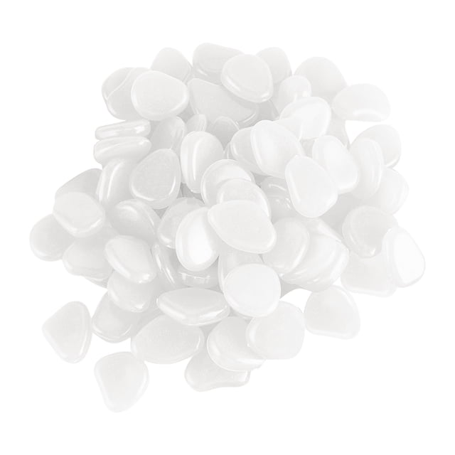 Binwennn Backyard Rocks Garden Stepping Stones Landscaping Large Stones for Garden Landscaping Garden Decorative Pebbles StonesNon Radioactive Resin MaterialGlowingLawnFish Tank
