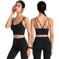 thumbnail image 2 of Woman Bras With String Quick Dry Shockproof Running Fitness Large Size Underwear, 2 of 9