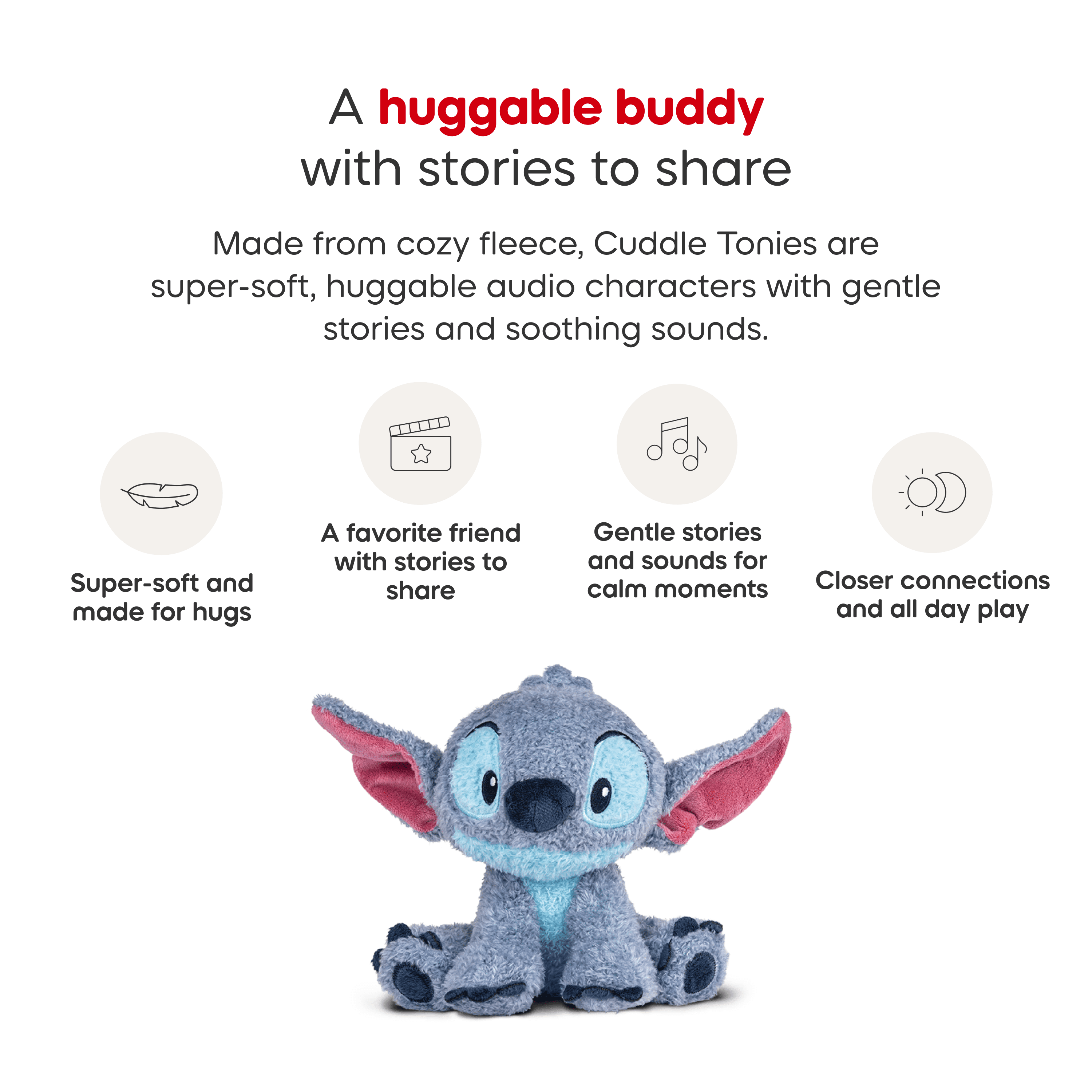 tonies Disney Lilo & Stitch Cuddle Tonie