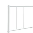 thumbnail image 5 of vidaXL Metal Headboard White 150 cm, 5 of 5