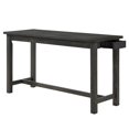 thumbnail image 4 of Topline Home Furnishings Pack repas 4 pièces gris à hauteur de comptoir, 4 of 8