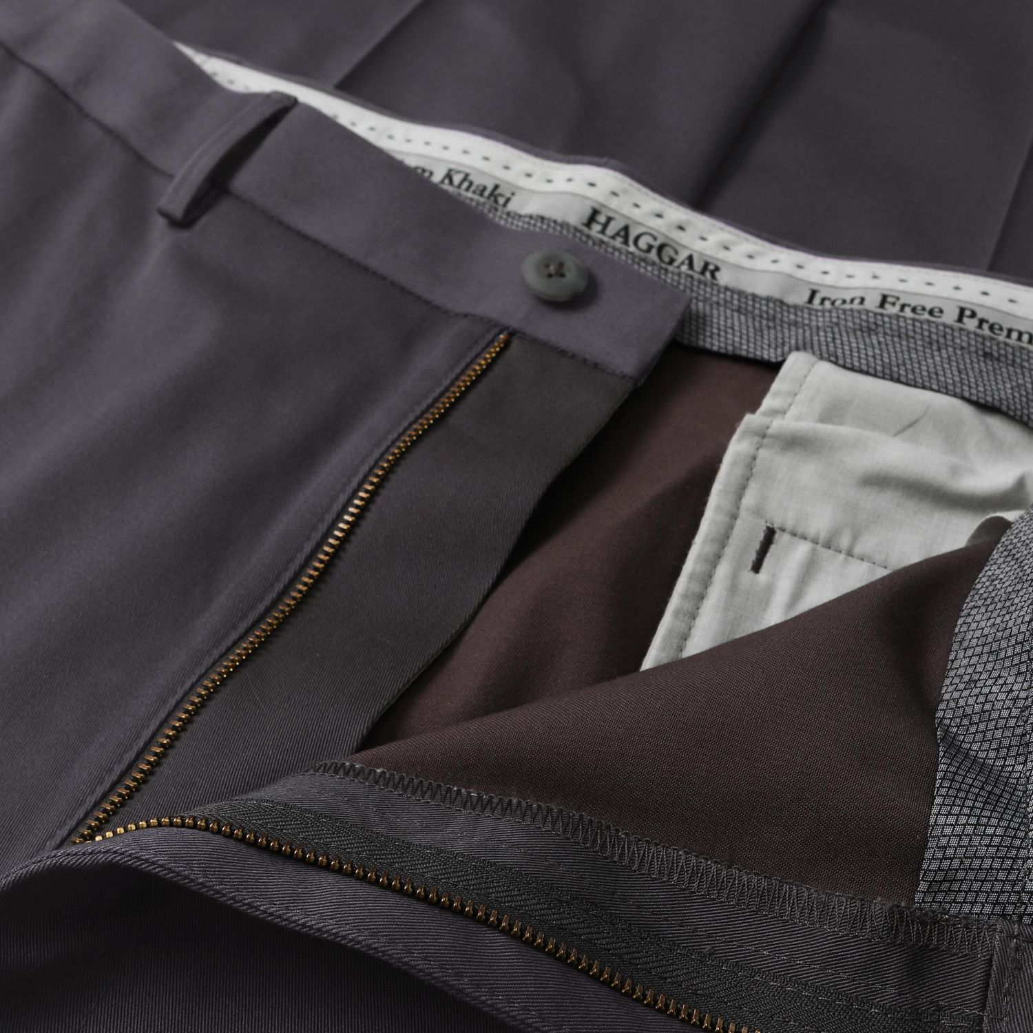 Haggar® Men's Big & Tall Iron Free Premium Stretch Khaki Pant