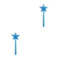thumbnail image 2 of relayinert Decorative Spice Shaker For Multi-functional Kitchen Tools Spice Container Spice Storage Interesting Blue Three holes 2Set, 2 of 6