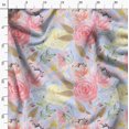 thumbnail image 3 of Soimoi Poly Georgette Fabric Leaf Floral Fabric Prints by Yard 52 Inch Wide, 3 of 6