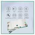 thumbnail image 3 of BMS Lithium Battery Smart BMS 12V 4S 3S NMC 100A 150A 200A UART Funct With BT Balance Circuit Protect Board ,Safety and Reliability, 3 of 7