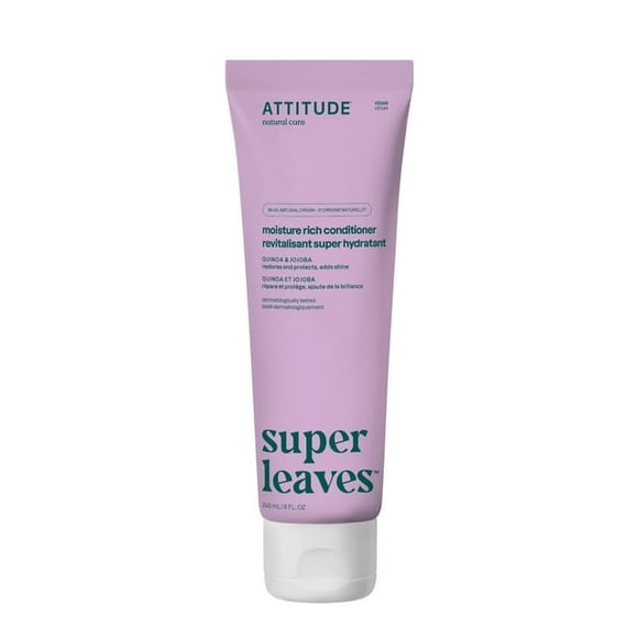 ATTITUDE super leaves, Moisture Rich Conditioner, Quinoa & Jojoba, 240 mL