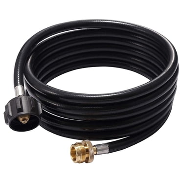 Boyau de Propane de 12 Pi, Relie des Appareils Portatifs de 1 Lb au Réservoir de Propane de 5 à 40 Lb, pour Chauffage Buddy et Cuisinières de Camping