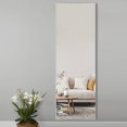 thumbnail image 1 of NeuType Silver Floor Mirror with Stand Large Full Length Mirror Modern Wall Mounted Mirror 59" x 20", 1 of 6