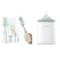 thumbnail image 1 of Momcozy Baby Bottle Warmer , 6-in-1 Smart Temperature Control, Fast Baby Food Heater, Steam Sterilizer & Momcozy Portable Bottle Brush Set - Baby Bottle Cleaner Kit, 1 of 12