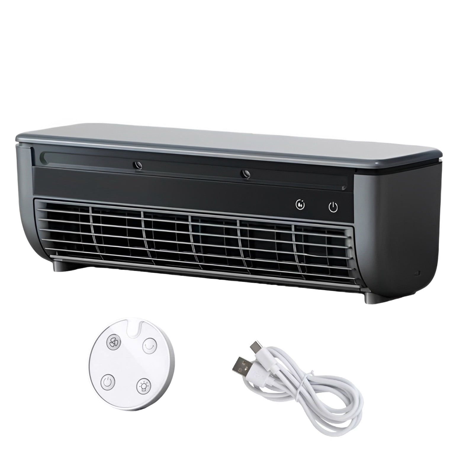 Thinsony Portable Wall Mounted Air Conditioner With Wireless Charging Instant Cooling Intelligent Grey