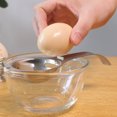 thumbnail image 3 of Binwennn Baking Pans Set Glass Stainless Steel Egg Yolk White Separator Cooking Tool Kitchen Gadget Silver, 3 of 7