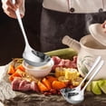 thumbnail image 5 of Yhmxh Soup Ladle Thickened Spoon Stainless Steel Cooking Spoon Household Long Handle Soup Case Spoon Home and Kitchen kitchen Accessories kitchen Essentials, 5 of 5
