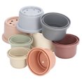 thumbnail image 4 of Tasses Empilables pour Bébé, Tasses Empilables au Design Moderne Légères et Portatives pour Jouets, 4 of 8
