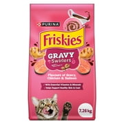 Friskies Gravy Swirlers, Dry Cat Food 7.26kg