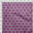 thumbnail image 4 of oneOone Cotton Flex Purple Fabric African Sewing Craft Projects Fabric Prints by Yard 40 Inch Wide, 4 of 4