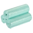 thumbnail image 1 of Unique Bargains 2-4 Gallon Small Trash Bags Garbage Waste Basket Liners Light Blue, 60 Counts / 3 Rolls, 1 of 5