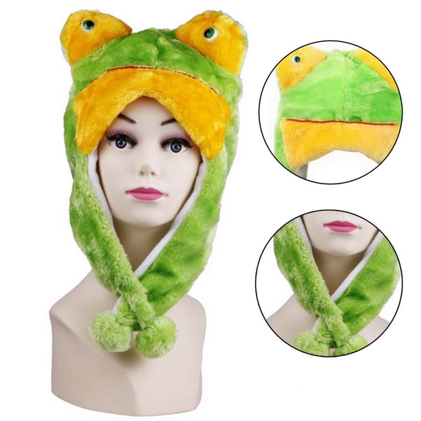 Femme Fille Drôle en Peluche Oreille Animal Chapeau Cadeau Jouet avec Oreilles Mouvement
