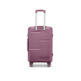 thumbnail image 2 of TRAVLR 100% PP Break Resistant Lightweight Expandable 20"  Cabin Luggage Trolley -Candy Pink, 2 of 9