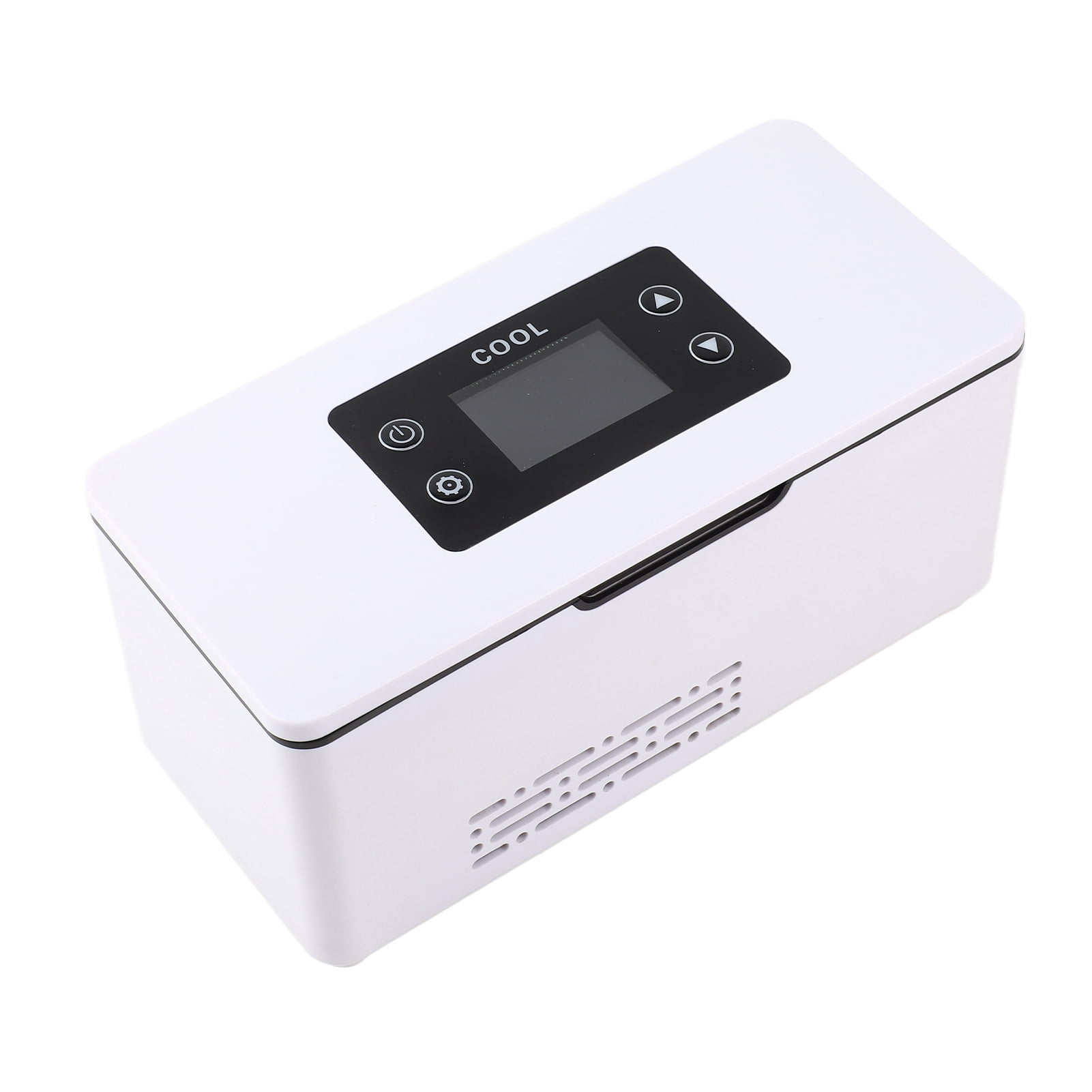 Car Refrigerator, Instant Cooling Mini Insulin Refrigerator Box Adjustable 10600mAh  for Home