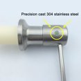 thumbnail image 4 of Lotion Dispenser for Kitchen Sink Brushed Nickel Kitchen Sink Soap Dispenser Bar Sink Soap Dispenser, 4 of 8