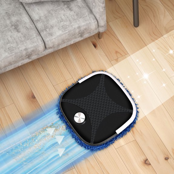 Pompotops Aspirateur Aspirateur de Piscine Robot Aspirateur à Chargement USB Machine de Lavage Rotative Pulvérisation Humidifiante Robot de Balayage Intelligent pour Arbres à Feuilles Larges, Offres de Liquidation