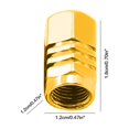 thumbnail image 3 of Wzzjkit Aluminum Alloy Car Nozzle Tire Nozzle Cover, 3 of 7