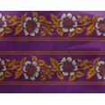 thumbnail image 4 of oneOone Georgette Viscose Fabric Leaves & Floral Block Print Sewing Fabric BTY 42 Inch Wide, 4 of 4